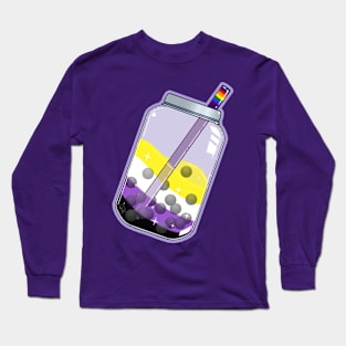 Boba: Non-binary Long Sleeve T-Shirt